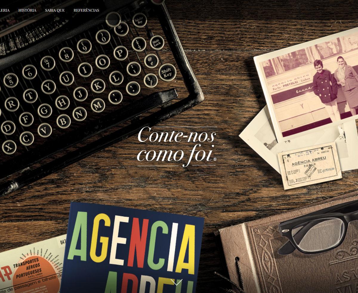 Conte-nos<br>como foi