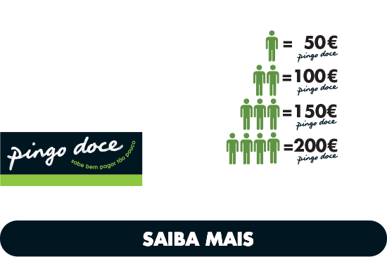 Pingo Doce - 50� por viajante