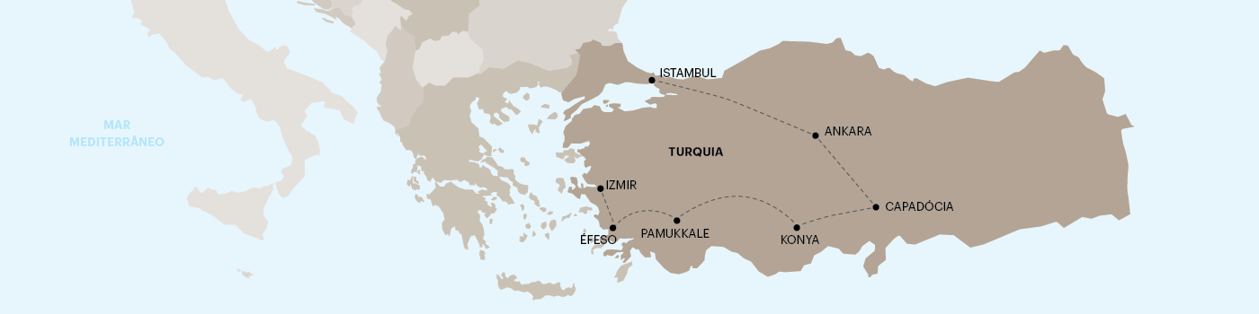 Tesouros da Turquia - De Istambul a Izmir - Partidas ao domingo