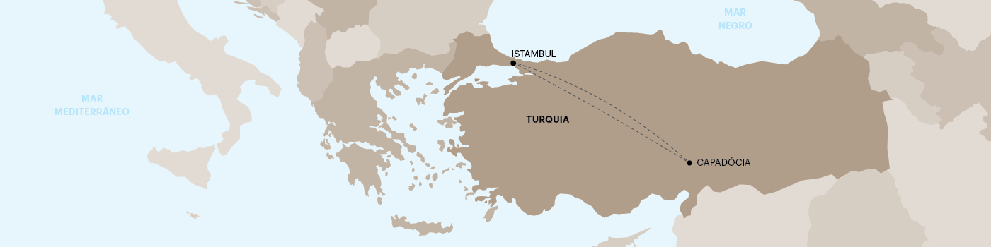 Turquia - Entre Pal�cios Otomanos e Vales Encantados