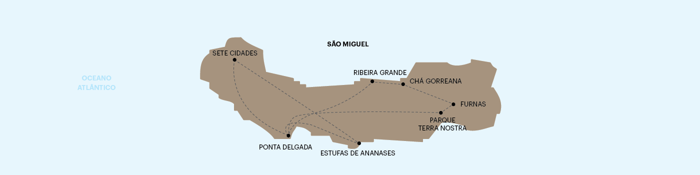 A�ores - � descoberta da Ilha Verde - Partidas � quarta-feira
