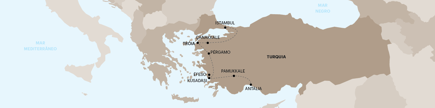 Do B�sforo ao Mediterr�neo