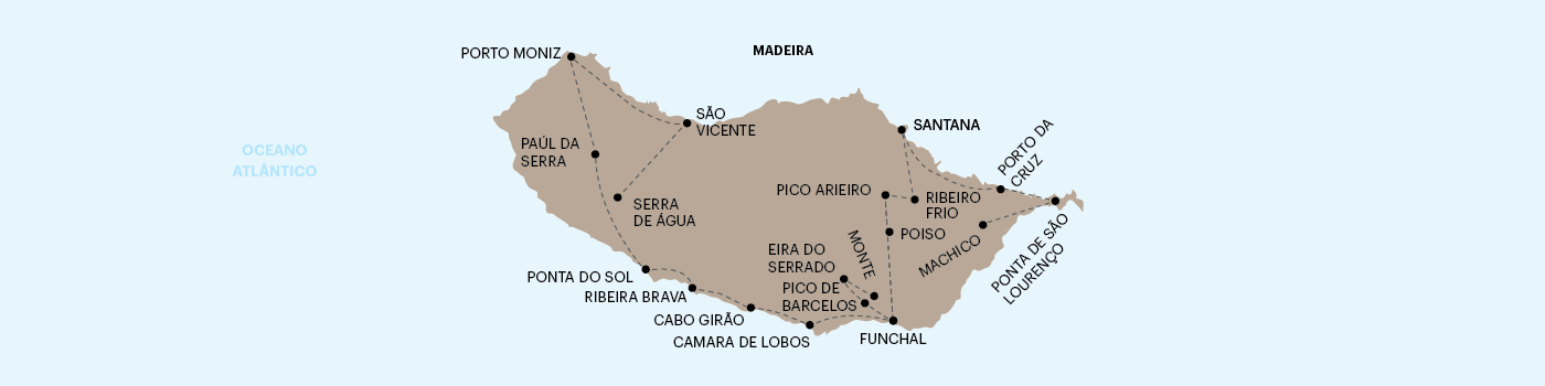 Circuito Encantos da Madeira - 5 dias