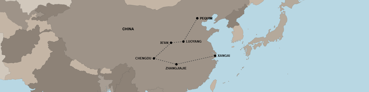 China dos Pandas e Montanhas de Avatar