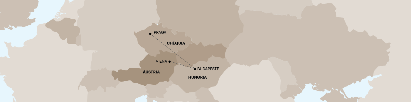 Combinado Praga, Budapeste e Viena