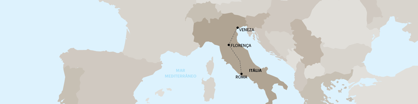 Combinado Roma, Floren�a e Veneza