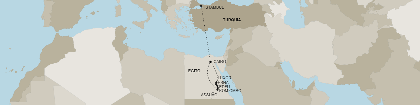 Egito e Turquia - Entre Fara�s e Sult�es