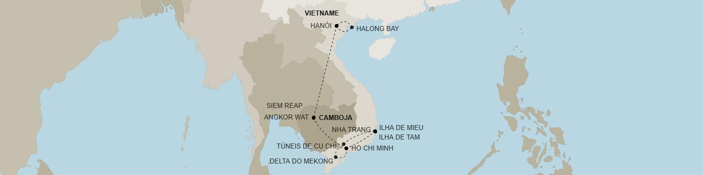 Vamos ao Vietname, Camboja e Nha Trang