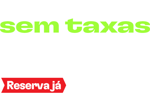 Reservas sem taxas