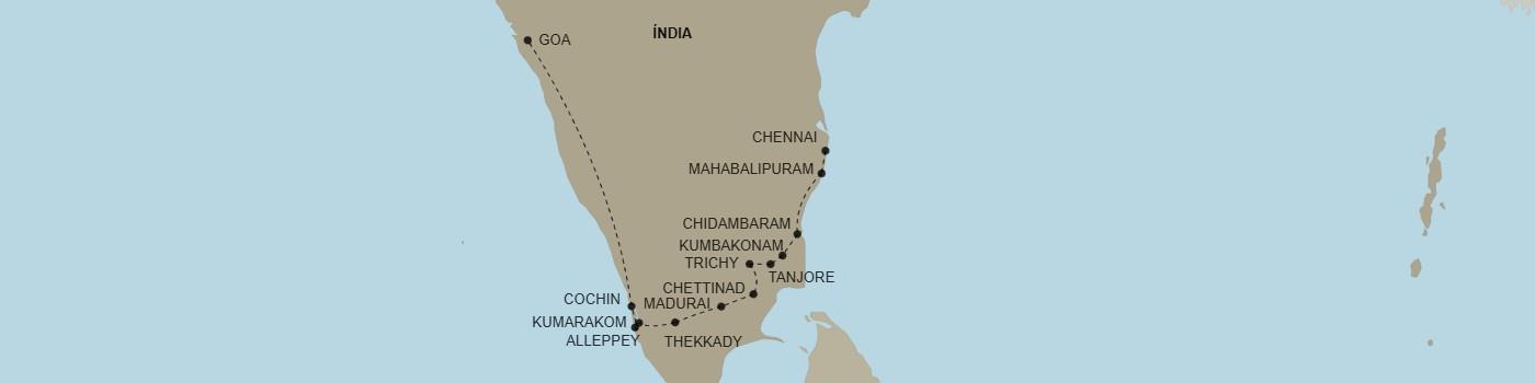 Vamos ao Sul da �ndia - Kerala e Goa