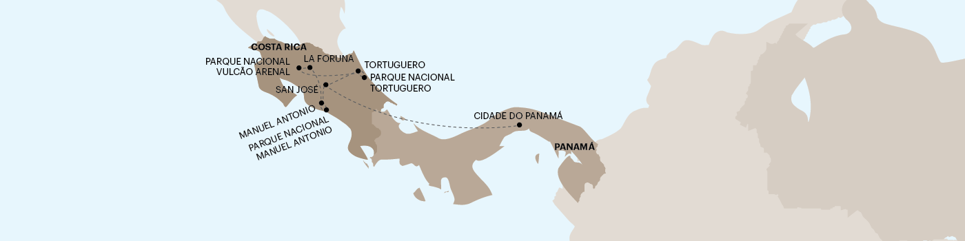 Vamos ao Panam� e Costa Rica - Guia Exclusivo Abreu