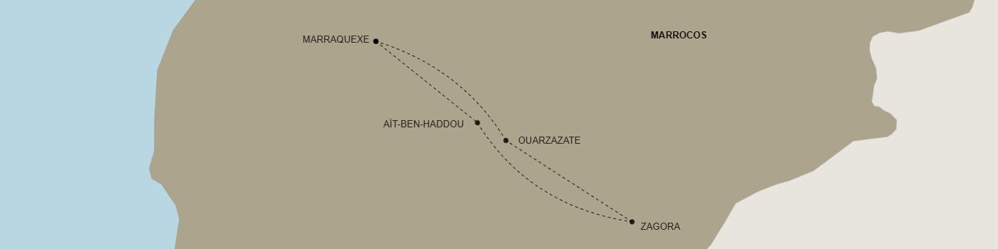 Marraquexe - Entre o Atlas e o Deserto